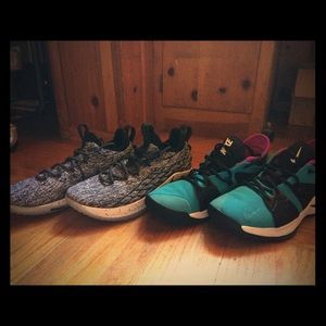 Men’s PG 2 and men’s LeBron 15 low
